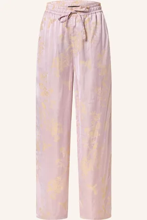 Elias Rumelis Marlenehose Silka Aus Satin rosa
