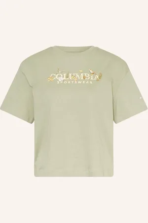 Columbia Cropped-Shirt gruen
