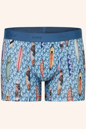 Mey Boxershorts Serie Beach Board Dreams blau