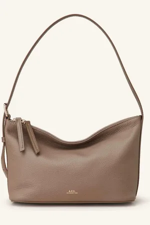 A.P.C. Schultertasche beige
