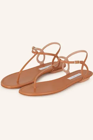 Aquazzura Zehentrenner Almost Bare braun