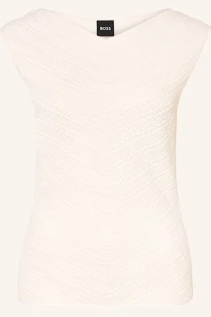 HUGO BOSS Top Faitini weiss