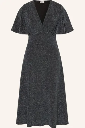 Vera Mont Kleid Mit Glitzergarn schwarz