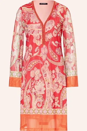 Ana Alcazar Kleid Mit Schmucksteinen rot