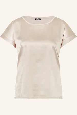 JOOP! T-Shirt Taila Im Materialmix beige