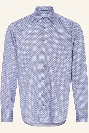 ETERNA Hemd Comfort Fit blau