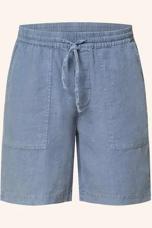 ECOALF Leinenshorts Musy Regular Fit blau