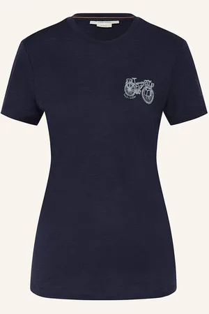 Icebreaker T-Shirt Merino 150 Tech Lite Aus Merinowolle blau