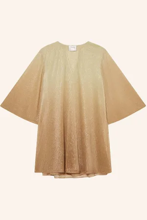 Maryan Mehlhorn Tunika Harmonia Mit Glitzergarn beige