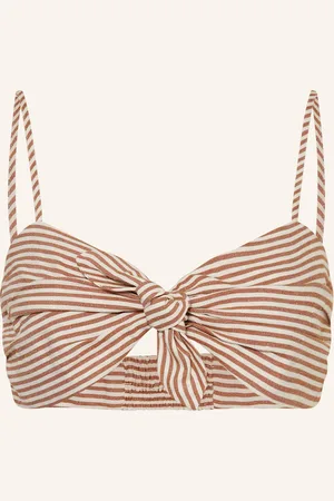 Claudie Pierlot Cropped-Top Mit Leinen orange