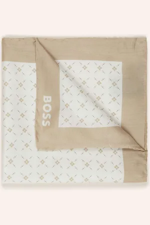HUGO BOSS Einstecktuch weiss