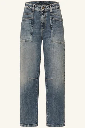 Mos Mosh Straight Jeans Mmsagai Lupin blau