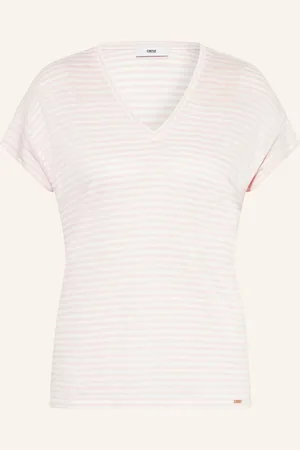 Cinque T-Shirt Citicki Mit Leinen rosa