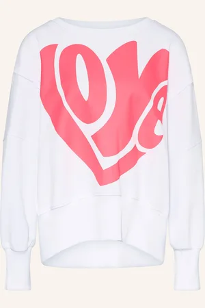 miss goodlife Oversized-Sweatshirt weiss