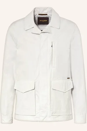 MOORER Fieldjacket Eden grau