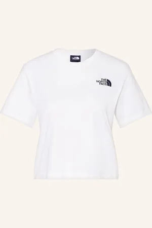 The North Face T-Shirt Simple Dome Cropped weiss