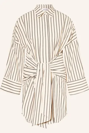 By Malina Hemdblusenkleid Althea beige