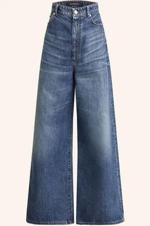 Sportmax Straight Jeans Angri blau