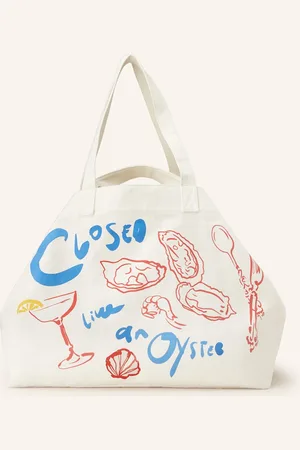 Closed Shopper weiss