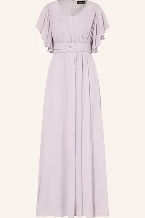 Apart Abendkleid Mit Rüschen Und Volants lila