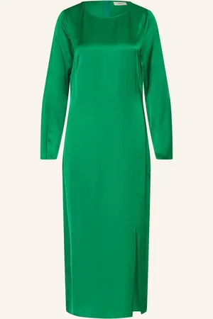 INWEAR Satinkleid Cassiw gruen