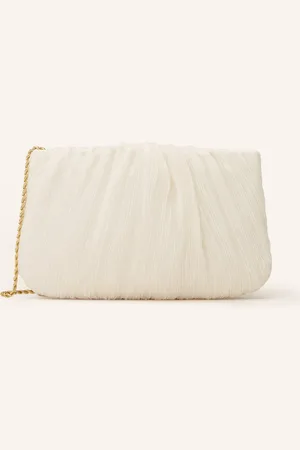 Loeffler Randall Clutch Brit weiss