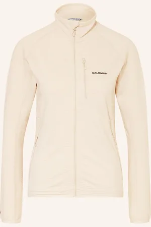 Salomon Midlayer-Jacke Essential Lightwarm beige