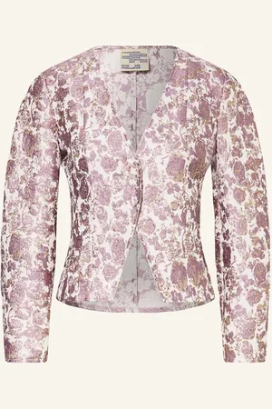 Baum und Pferdgarten Jacke Millie Mit Glitzergarn lila