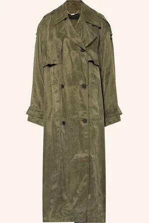 AllSaints Trenchcoat Linnie gruen