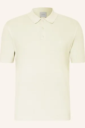 Calvin Klein Strick-Poloshirt gruen