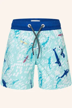 Sanetta Badeshorts Mit Uv-Schutz 50+ blau