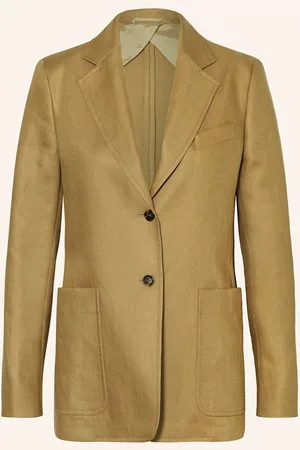 Max Mara Leinenblazer Guglia braun
