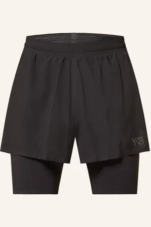 Y-3 2-In-1-Laufshorts