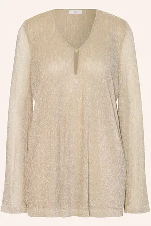 Riani Blusenshirt Mit Glitzergarn gold