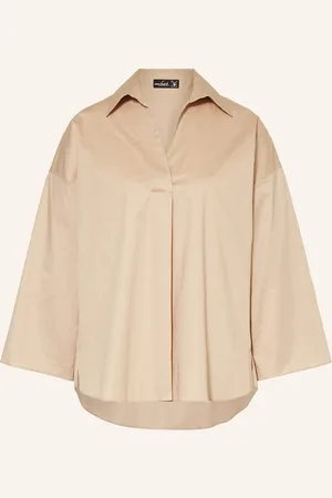 Van Laack Blusenshirt Vl-Adzela-Sv beige