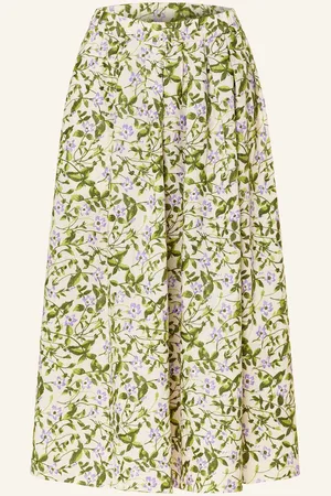 Max Mara Faltenrock Orme weiss