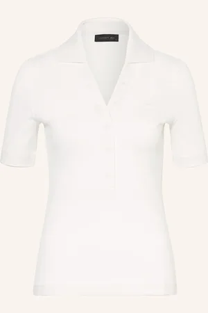 Lacoste Piqué-Poloshirt weiss