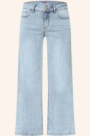 Buena Vista Jeans-Culotte Italy Palazzo blau