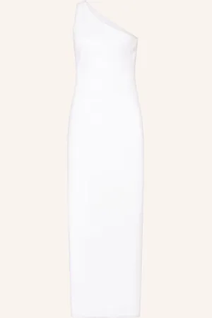 Mrs & HUGS One-Shoulder-Kleid Aus Leinen