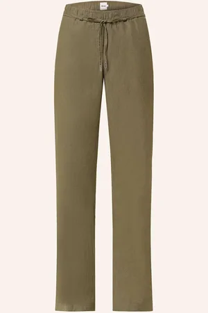 Brax Leinenhose Farina gruen
