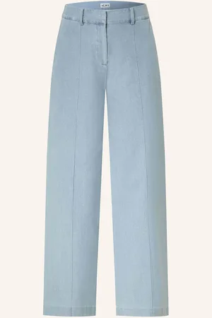 Ichi Marlenehose Ihkate In Jeansoptik blau