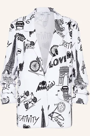 Joseph Ribkoff Jerseyblazer Mit 3/4-Arm weiss