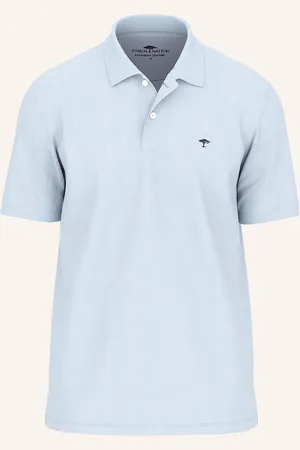 Fynch-Hatton Piqué-Poloshirt blau