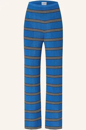 Claudie Pierlot 7/8-Jerseyhose blau