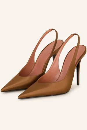 Amina Muaddi Slingpumps