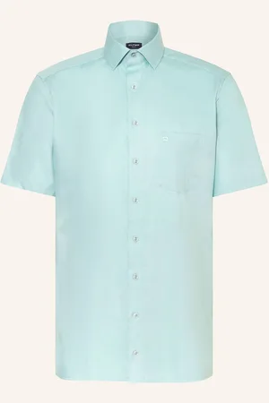 Olymp Kurzarm-Hemd Luxor Modern Fit gruen