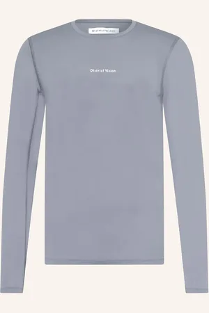 District Vision Laufshirt blau