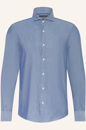 Tommy Hilfiger Hemd Slim Fit In Jeansoptik blau