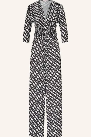 Marivie Jumpsuit Tempt Me! Aus Jersey Mit 3/4-Arm schwarz