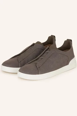 Ermenegildo Zegna Sneaker Triple Stitch grau